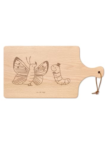 Mr. & Mrs. Panda Schneidebrett Raupe Schmetterling ohne Spruch in Transparent