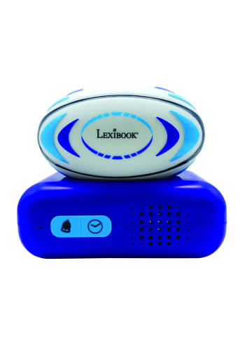 LEXIBOOK® Rugby 3D-Nachtlicht-Wecker mit Soundeffekten