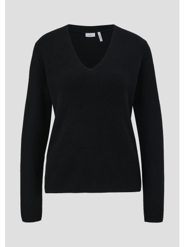 s.Oliver Strickpullover in 9999_schwarz
