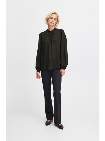 ICHI Langarm-Bluse IHCELLANI Regular fit in Black
