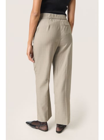 Soaked in Luxury Pants Suiting SLVivica Gerade Passform in Melange Suiting