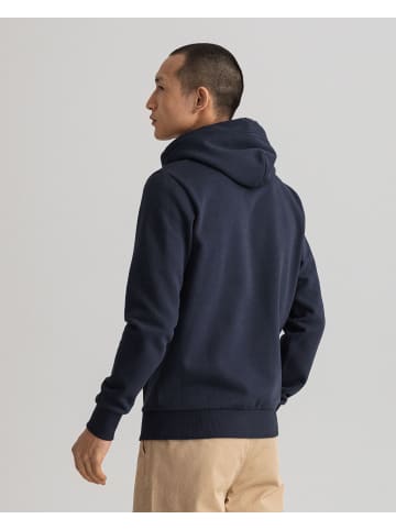 Gant Hoodie 'Tonal Archive Shield' in blau