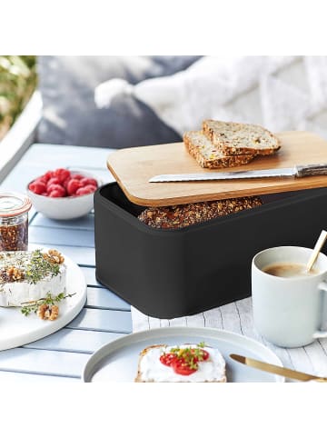 Butlers Brotbox BREAD'N'BREAKFAST in Schwarz