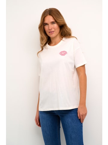 Kaffe T-shirt KAfie Oversize fit in Chalk