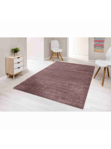 Astra Hochflorteppich SAVONA in Aubergine