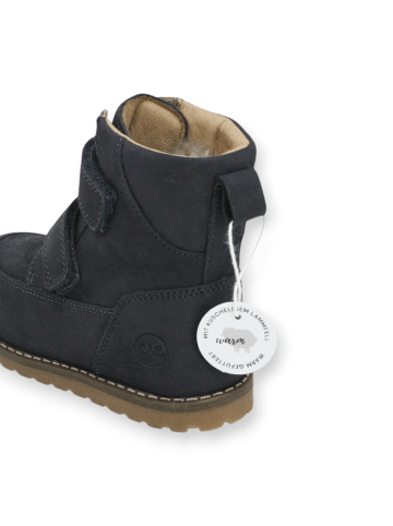 Lotta&Emil STIEFEL Bente_Lammfell blau