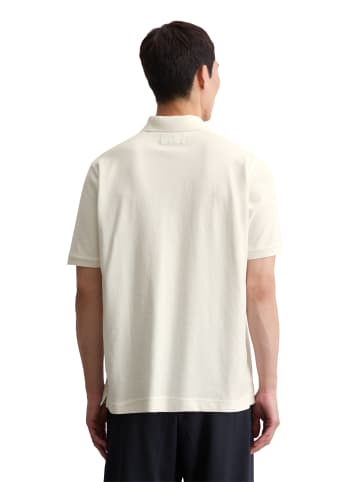Marc O'Polo DfC Poloshirt Jersey regular in egg white