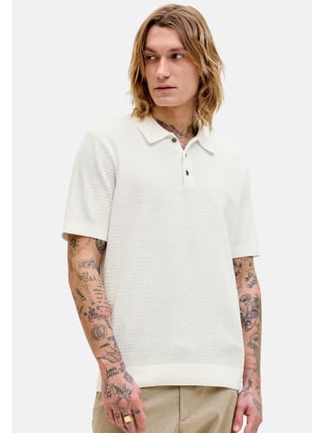 Jack & Jones Poloshirt Bluriley in Creme / braun
