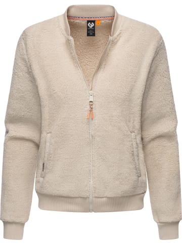 ragwear Plüschjacke Cairro in Ecru