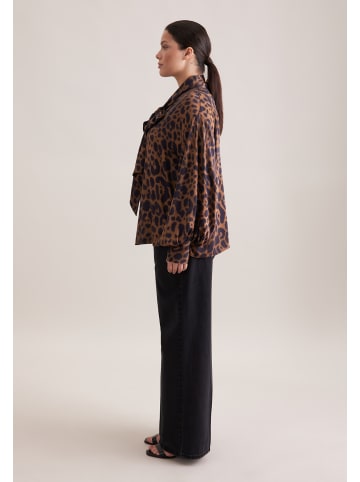 Seidensticker Ausgestellte Bluse Oversized in Braun