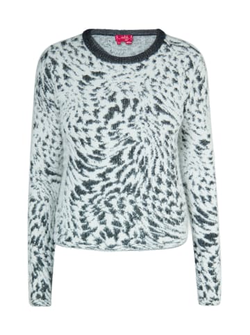 Swirly Pullover in WEISS SCHWARZ