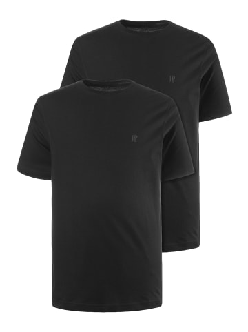 JP1880 Kurzarm T-Shirt in schwarz