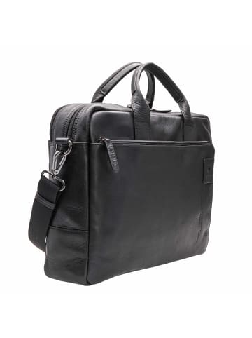 Strellson Aktentasche 'Hyde Park Charles in Schwarz 39 x 29 x 10 cm'