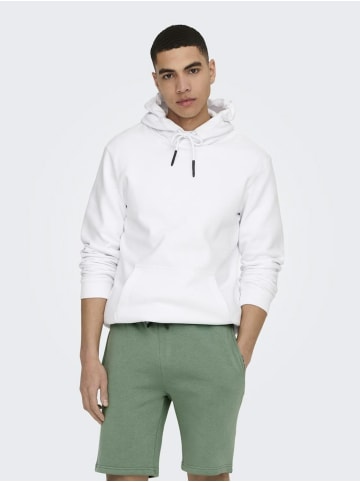Only&Sons Sweatshirt in Bright White
