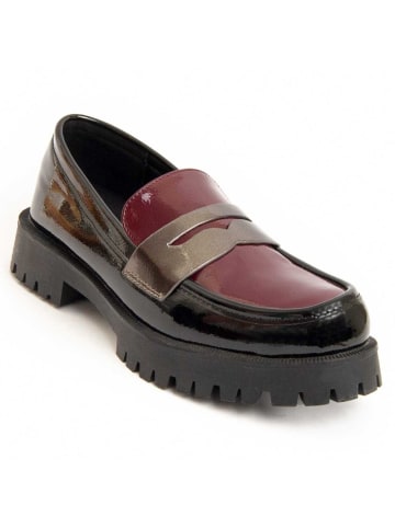 Montevita Mokassins Plateau-Macca2 in Schwarz