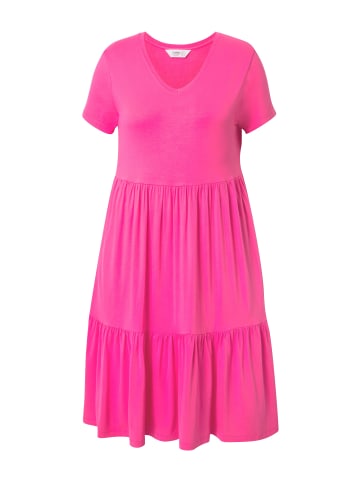 Angel of Style Midikleid in hibiskuspink