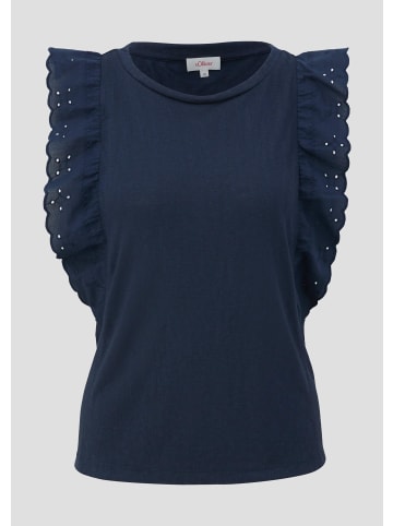 s.Oliver T-Shirt in 5884_tiefblau