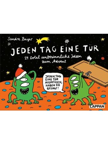 LAPPAN Kalender - Jeden Tag eine Tür - 24 total unbesinnliche Ideen zum Advent