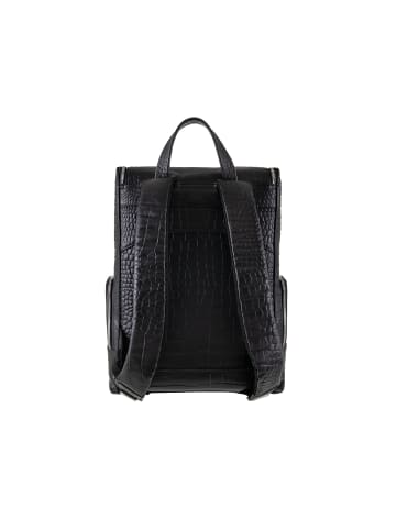 Carlo Dali Rucksack KARSON 33 cm x 45 cm x 13 cm in Schwarz