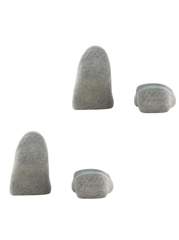 Burlington Socken 2er Pack in Grau