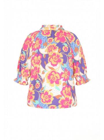 Joella Women Plus Size Blouse in ROSE RED