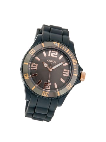 Oozoo Analog-Armbanduhr Oozoo Vintage Series grau groß (ca. 43mm)