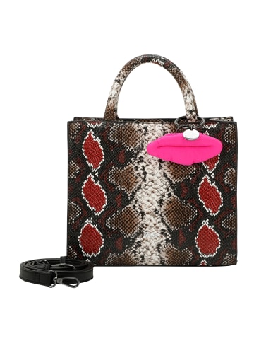 Buffalo Big Boxy Handtasche 26 cm in fancy snake pink