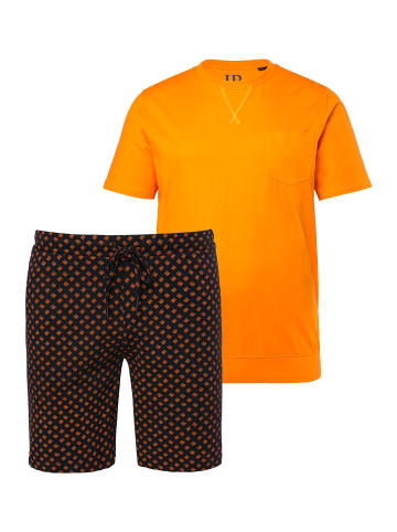 JP1880 Langer Schlafanzug in orange
