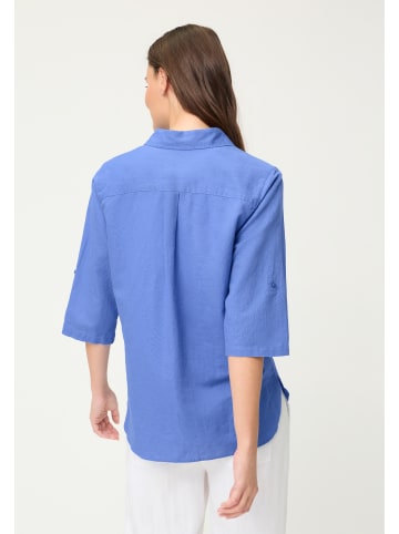 Olsen Hemdbluse in blau