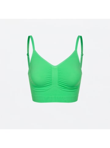 CFAB Komfort-Bralette in Giftgrün