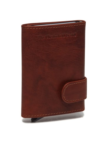 The Chesterfield Brand Mannheim Geldbörse RFID Schutz Leder 7 cm cognac