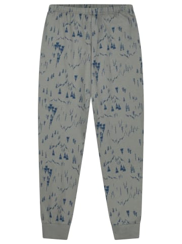 Schiesser Schlafanzug Comfort Cotton in Salbei