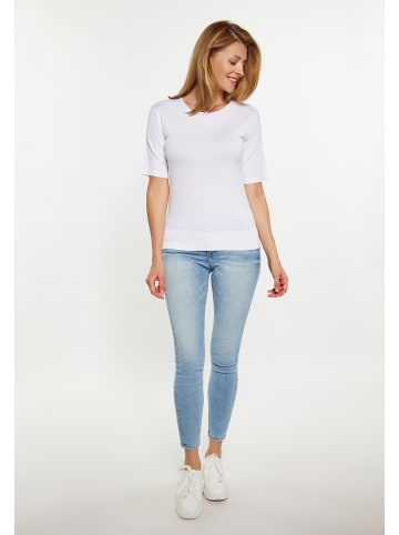 usha BLUE LABEL Damen T-Shirt in WEISS