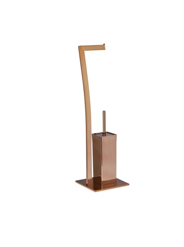 WC Garnitur in Kupfer - (B)20 x (H)71 x (T)20 cm