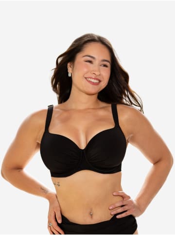 SugarShape Schalen-Bikini-Top VALENCIA CHIC in black swim