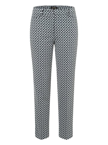 More & More Anzughose in rhomb jacquard stretch