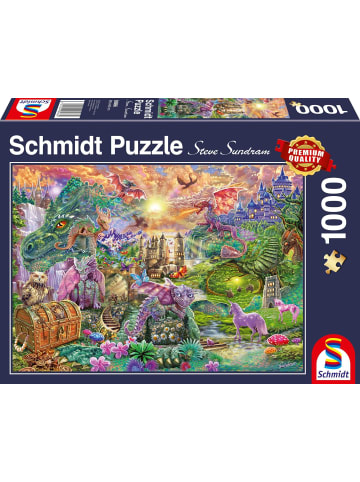 Schmidt Spiele Verzaubertes Drachenland (Puzzle)
