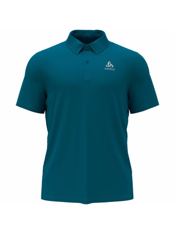 Odlo Poloshirt s/s Cardada in Petrol