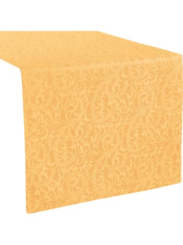 Erwin Müller Jacquard Tischläufer Hamm in mango