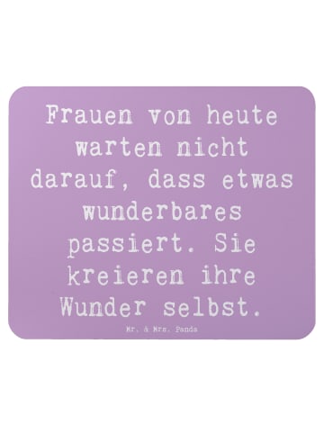 Mr. & Mrs. Panda Mauspad Spruch Hoffnung schaffen mit Spruch in Lavendeltraum