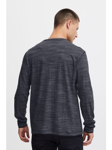BLEND Langarmshirt BHGrandad in Blau