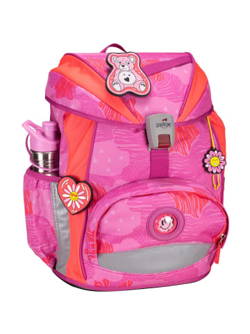 DerDieDas Schulranzen Set 5-tlg. ErgoFlex Roses in pink