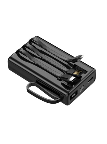 Setty Setty Powerbank 20000 mAh mit Kabeln SPB-LC-220 schwarz