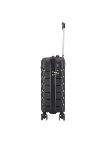 D&N Travel Line 4100 4 Rollen Kabinentrolley S 54 cm in black