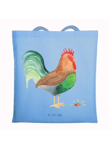 Mr. & Mrs. Panda Laptoptasche Hahn Korn ohne Spruch in Sky Blue