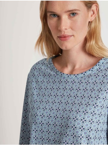 Calida Nachthemd in Blue cotto