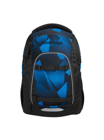 Coocazoo Schulrucksack-Set MATE "Electric Ice" 3-tlg. in Schwarz/Blau