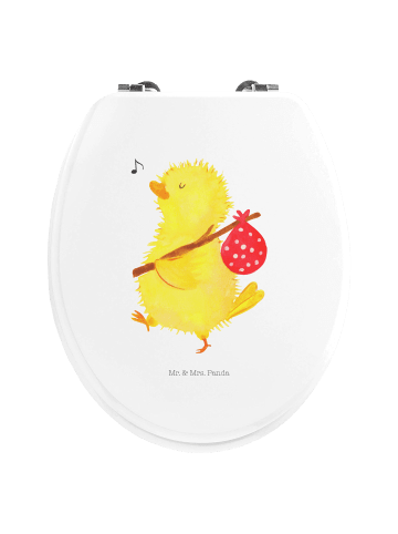 Mr. & Mrs. Panda Klodeckel Küken Wander ohne Spruch in Weiß