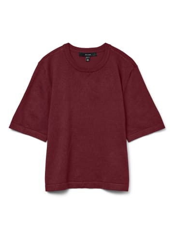 Vero Moda Strickpullover in Tawny Port