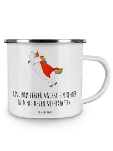 Mr. & Mrs. Panda Teetasse Fehler machen lernen mit Spruch in Weiß